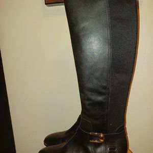 Vince Camuto Leather Riding Boots size 12W